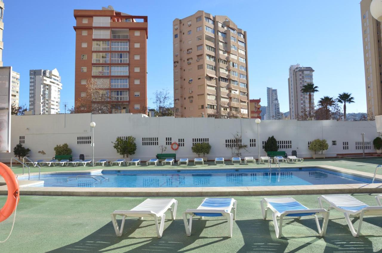 Gemelos IV Loysan Apt. With Pool Benidorm Exteriör bild